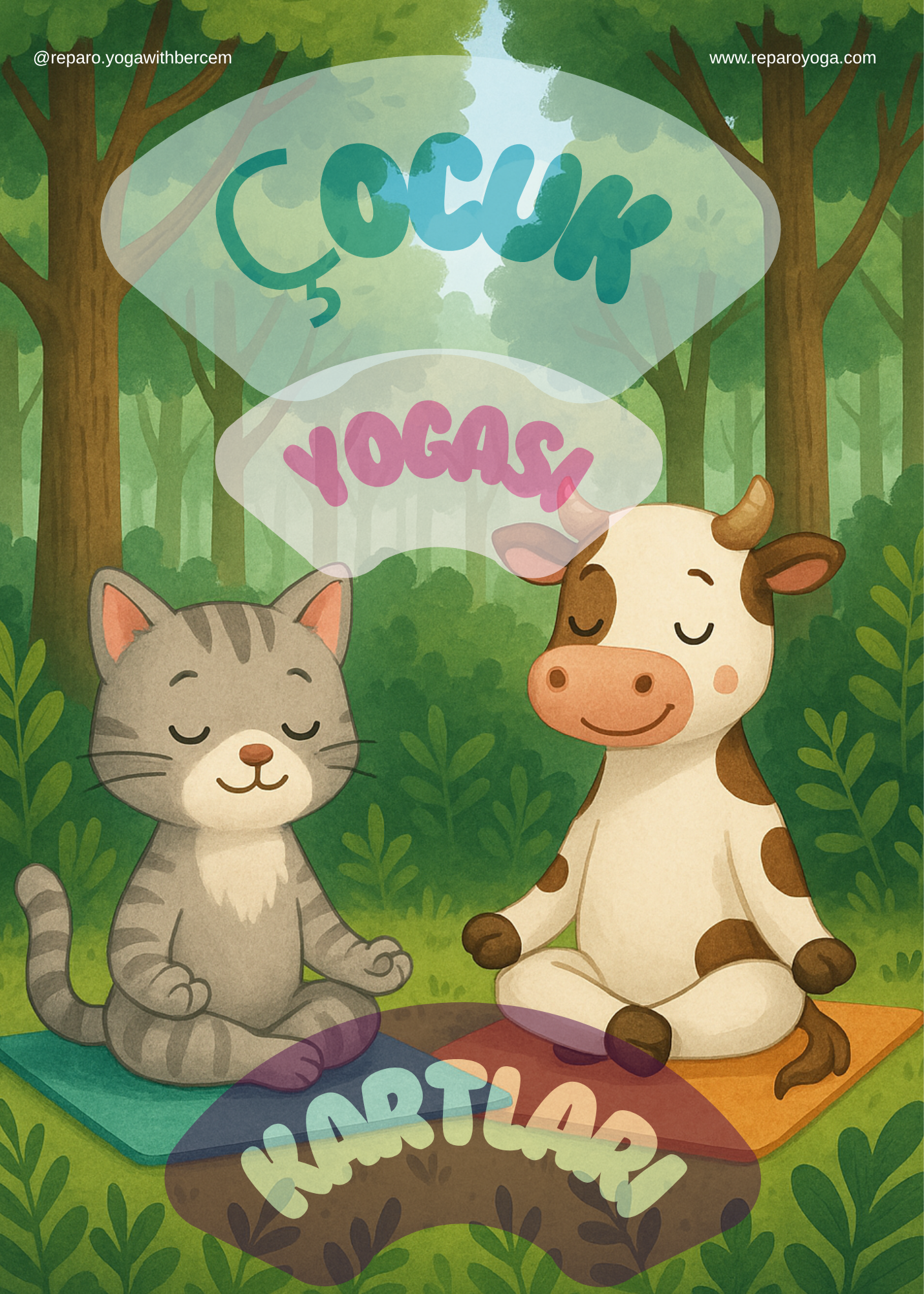Çocuk Yogası Kartları